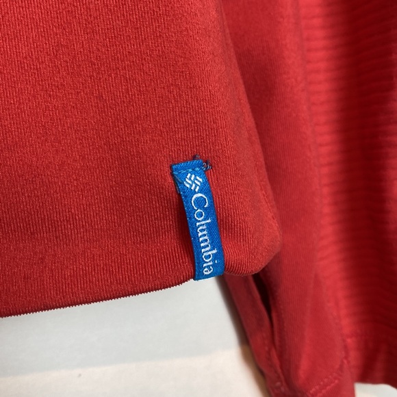 Columbia Omni-Wick Pink Hooded Quarter Zip Pullover Size Small - Picture 6 of 15